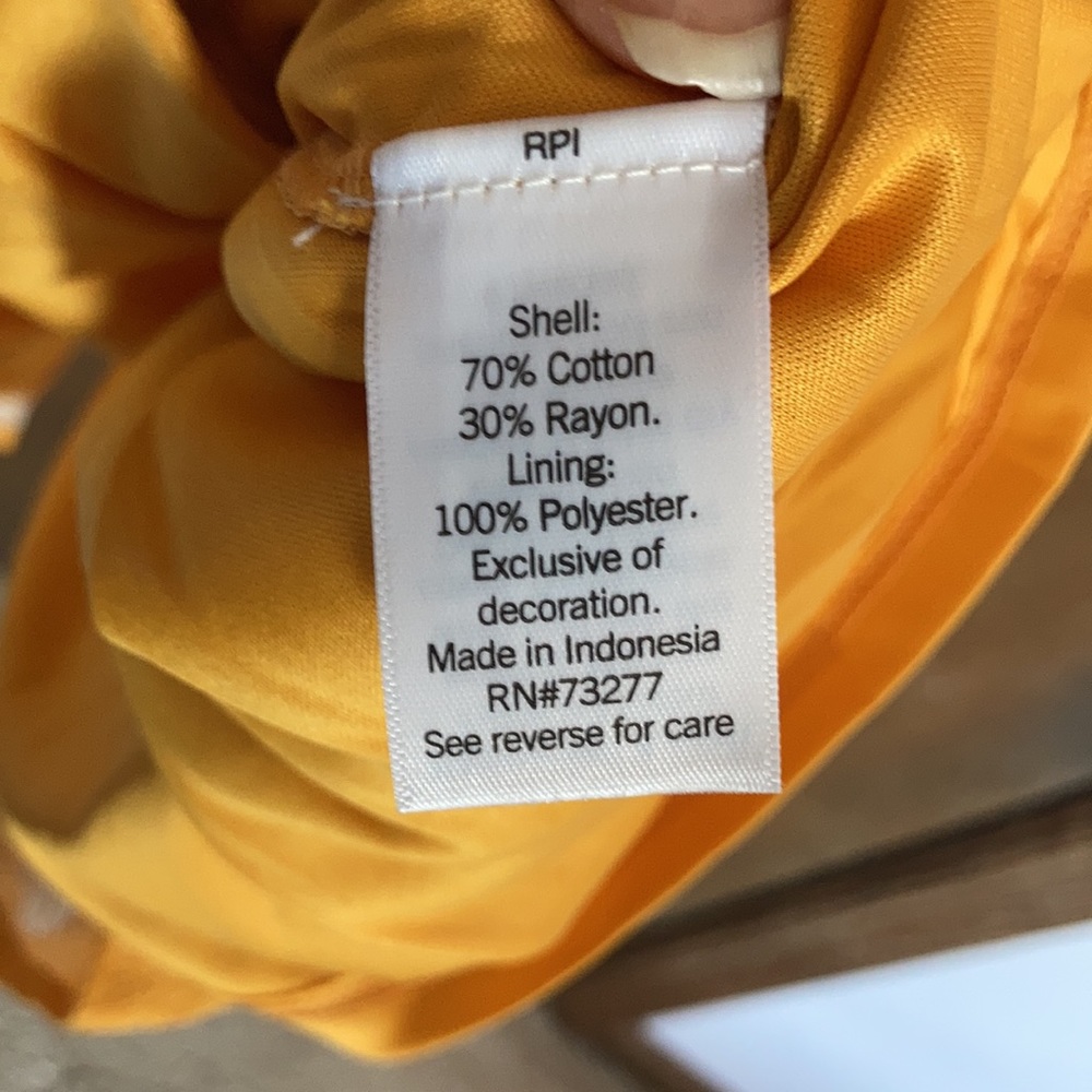 LC Lauren Conrad dress print faux wrap ruffle detail boho western XXL - Picture 9 of 17